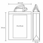 BOLSA TERRA NEGRO (BL 067 - NON WOVEN) - Imagen 4