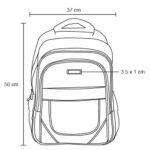 MOCHILA CANTUCHI GRIS (BL 018 - POLIÉSTER) - Imagen 2