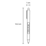 BOLÍGRAFO MALEK ROJO (BP-19013 - PLÁSTICO) - Imagen 8