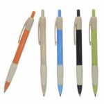 BOLÍGRAFO INIDIANA NARANJA (BP 2805W - WHEAT STRAW) - Imagen 3