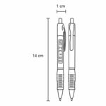 BOLÍGRAFO DUBLÍN VERDE (BP-2805 - PLÁSTICO) - Imagen 14