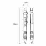 BOLÍGRAFO ARENAL AMARILLO (BP-30128 - PLÁSTICO) - Imagen 2