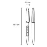 BOLÍGRAFO MERCURY MORADO (BP-3904B - PLÁSTICO) - Imagen 2