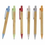 BOLÍGRAFO HONOLULU GRIS (BP 5821W - BAMBÚ-WHEAT STRAW) - Imagen 3