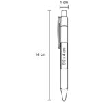 BOLÍGRAFO HONOLULU GRIS (BP 5821W - BAMBÚ-WHEAT STRAW) - Imagen 4