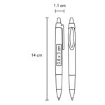 BOLÍGRAFO INDIGO AMARILLO (BP 8384 - PLÁSTICO) - Imagen 2