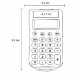 CALCULADORA TEXAS GRIS (CA 001 - PLÁSTICO) - Imagen 5