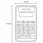 CALCULADORA SAM NARANJA (CA 004 - PLÁSTICO) - Imagen 8