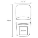 ESTUCHE SHUBA BLANCO (CP 022 - PLÁSTICO) - Imagen 4