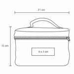 COSMETIQUERA PRAGA MORADO (CP 032 - POLIÉSTER) - Imagen 4