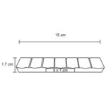 PASTILLERO BLOCH TRANSPARENTE (CP 049 - PLÁSTICO) - Imagen 2