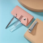 SET DE MANICURE SAVANNA ROSA DAM 043 P (CURPIEL - METAL) - Imagen 2