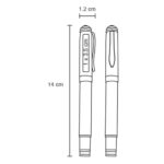 BOLÍGRAFO DUCATI PLATA (FM 930 - FIBRA DE CARBONO-METAL) - Imagen 5