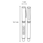 BOLÍGRAFO DALEZZO AZUL (FM 8592 - METAL) - Imagen 2