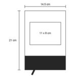 LIBRETA MILAN NEGRO (O 083 - POLIURETANO) - Imagen 7