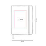 LIBRETA CAMUS ROSA HL 9092 P (PIEL RECICLADA) - Imagen 2