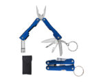 HERRAMIENTA MULTIFUNCIONAL MULTITOOLS HMB1 AZUL (HERRAMIENTA: ACERO INOXIDABLE-- ESTUCHE: POLIÉSTER - A150011 -  ARTICULOS PROMOCIONALES)