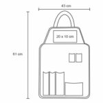 SET LANDA NEGRO (HO 013 - POLIÉSTER-ACERO INOXIDABLE) - Imagen 2