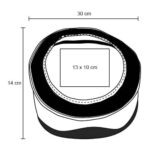 ASADOR CHOP NEGRO (HO 030 - POLIÉSTER-ACERO INOXIDABLE) - Imagen 2