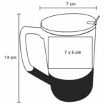 TAZA ALICANTE NEGRO (HO 047 - CERÁMICA) - Imagen 2