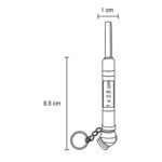 MEDIDOR KROLL PLATA (HR 022 - ALUMINIO) - Imagen 4