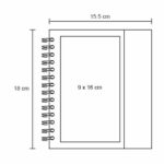 LIBRETA BOWI VERDE (LE 011 - CARTÓN) - Imagen 2