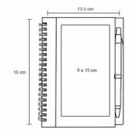 LIBRETA BOSTON VERDE (LE OO1 - CARTÓN) - Imagen 2