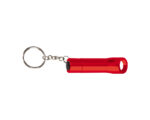 LLAVERO DESTAPADOR TROYA LLD4334 ROJO (ALUMINIO - A150119 -  ARTICULOS PROMOCIONALES)