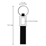 LLAVERO ATHOS NEGRO (MK 030 - METAL) - Imagen 4