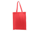 BOLSA ECOSTYLE C-FUELLE NONW02 ROJO (NON WOVEN - A020091 -  ARTICULOS PROMOCIONALES)