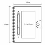 LIBRETA SPIRIT NEGRO (O 003 - PLÁSTICO) - Imagen 2