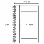 LIBRETA SPARTAN AZUL (O 055 - POLIURETANO) - Imagen 2