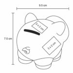 ALCANCÍA COCHINITO VERDE (O 070 - PLÁSTICO) - Imagen 2