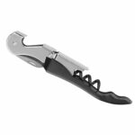 SACACORCHOS VINUM NEGRO (O 222 - ACERO INOXIDABLE) - Imagen 5