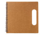 LIBRETA- PORTAFOLIO ECOLOGICO KAIRO PEC4224 BEIGE (CARTÓN - A120078 -  ARTICULOS PROMOCIONALES)
