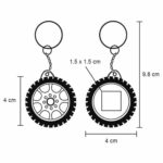 LLAVERO RIN NEGRO (PK 010 - PLÁSTICO) - Imagen 2