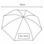 PARAGUAS DUAL NEGRO (PM 03 - POLIÉSTER) - Imagen 8