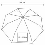 PARAGUAS OWEN AZUL (PM 08 - POLIÉSTER) - Imagen 6