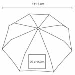 PARAGUAS KUALI AZUL (PM 09 - POLIÉSTER) - Imagen 4