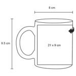 TAZA ALBUS NEGRO (SB 08 - CERÁMICA) - Imagen 5