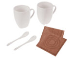 SET BAMBU 8OZ. SBC1242 BLANCO (PORCELANA - BAMBÚ - A070015 -  ARTICULOS PROMOCIONALES) - Imagen 3