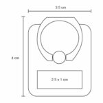 POPSOCKET LASH PLATA (SO 074 - PLÁSTICO-METAL) - Imagen 5