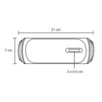 BOCINA AOKI NEGRO (SO 080 - PLÁSTICO) - Imagen 5