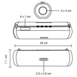 BOCINA JAZZ NEGRO (SO 095 - PLÁSTICO) - Imagen 6