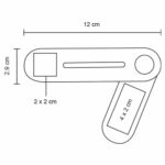 SOPORTE HOLDER PLATA (SO 098 - ALUMINIO) - Imagen 6
