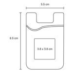 TARJETERO VENTO BLANCO (SO 063 - SILICÓN) - Imagen 2