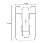 PORTA SILCA VERDE CLARO (SO 071 - SILICÓN) - Imagen 2