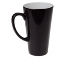 TAZA MAGICA CONICA DE SULIMACIÓN 14 OZ GIPSY SUB101 NEGRO (CERÁMICA - A160012 -  ARTICULOS PROMOCIONALES)
