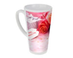 TAZA CONICA DE SUBLIMACIÓN 15 OZ LILLY SUB102 BLANCO (CERÁMICA - A160013 -  ARTICULOS PROMOCIONALES) - Imagen 2