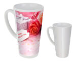 TAZA CONICA DE SUBLIMACIÓN 15 OZ LILLY SUB102 BLANCO (CERÁMICA - A160013 -  ARTICULOS PROMOCIONALES) - Imagen 3